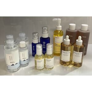 Korean Beauty Skincare (Lot of 13) Items, Full Size Round Lab -Retail $300 +